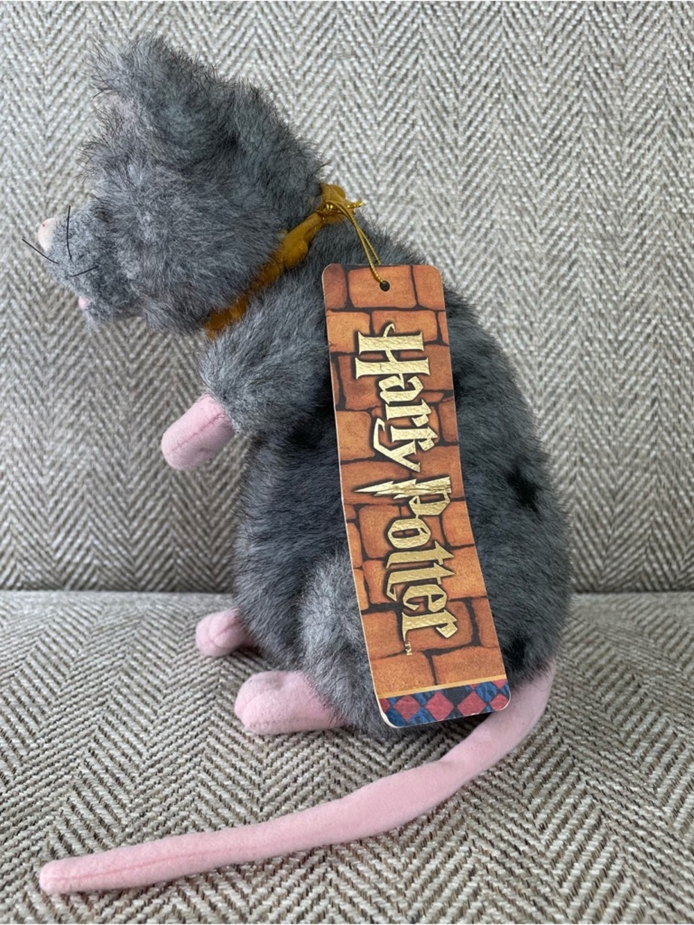 Gund Harry Potter Scabbers Rat Stars Stuffed Animal Plush